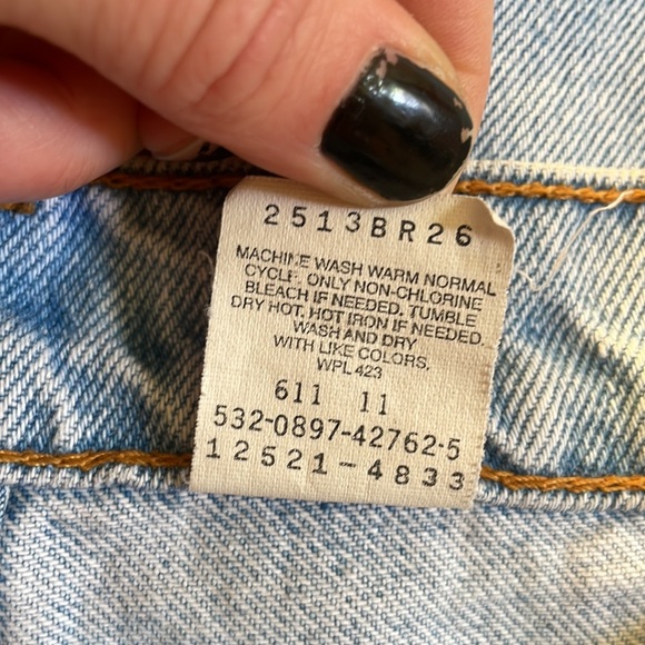 Levi’s womens 512 slim fit tapered leg - Picture 4 of 6